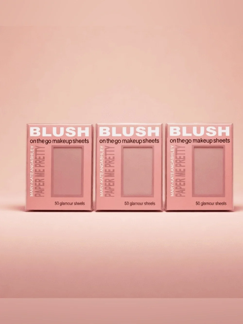 Blush On-the-Go Makeup Sheets - Pink
